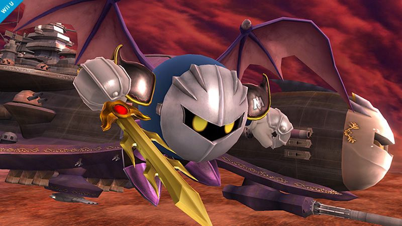 Illustration for article titled Meta Knight Returns, Looks as Menacing as Ever in Super Smash Bros. 4